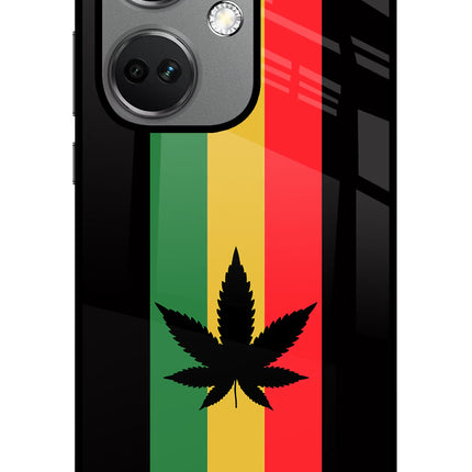 Weed Flag OnePlus Nord CE 3 5G Glass Case