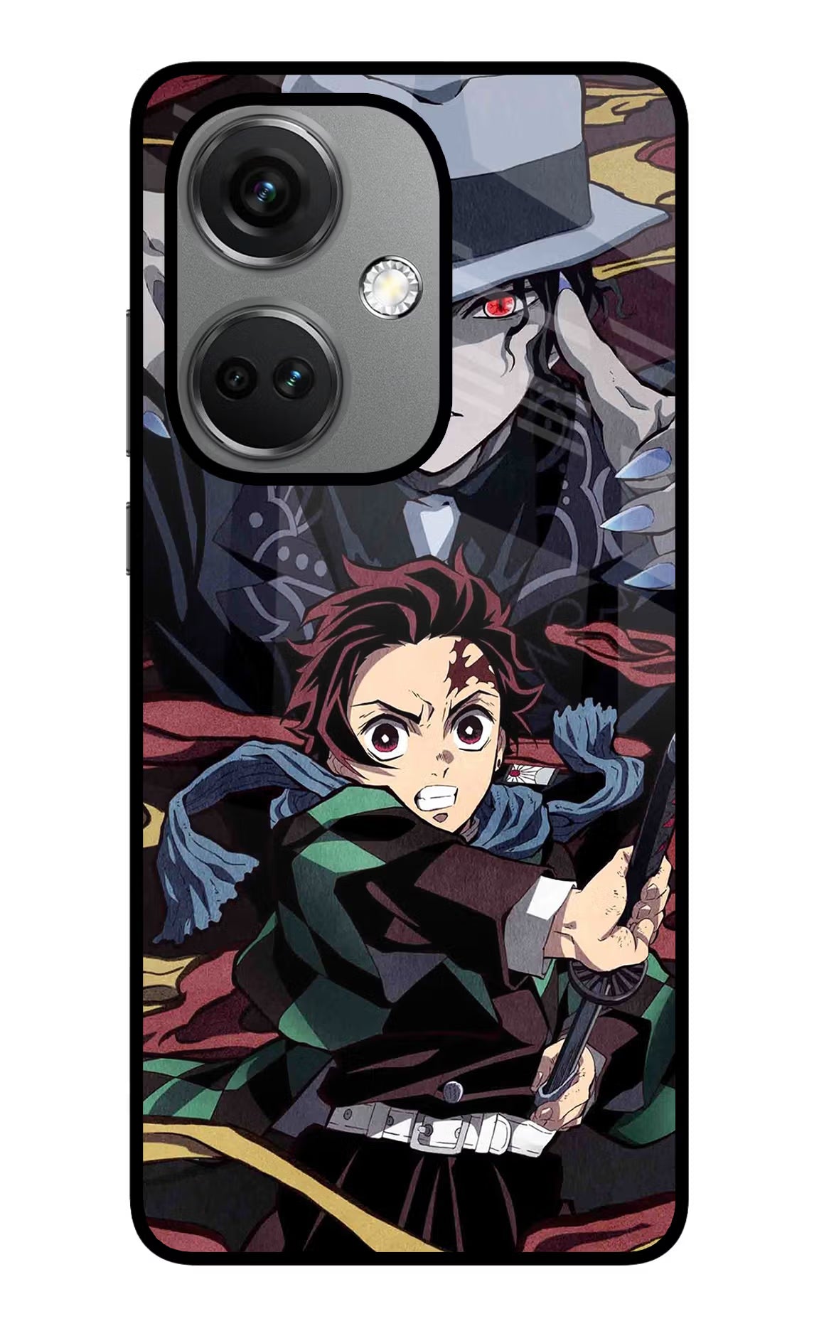 Demon Slayer OnePlus Nord CE 3 5G Glass Case Back Cover by Casekaro