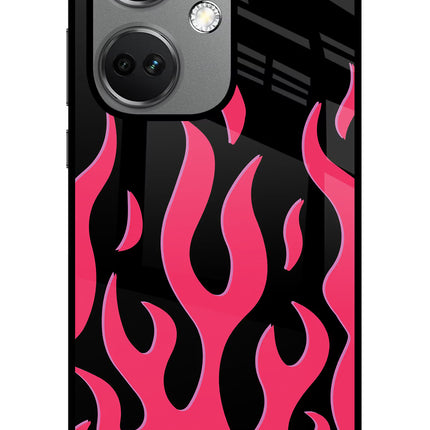 Fire Flames OnePlus Nord CE 3 5G Glass Case