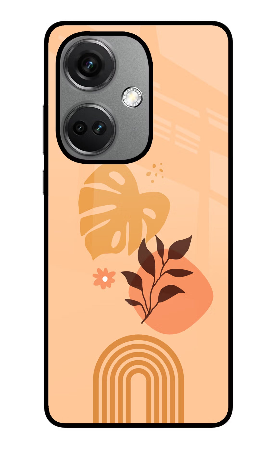 Bohemian Art OnePlus Nord CE 3 5G Glass Case Back Cover by Casekaro