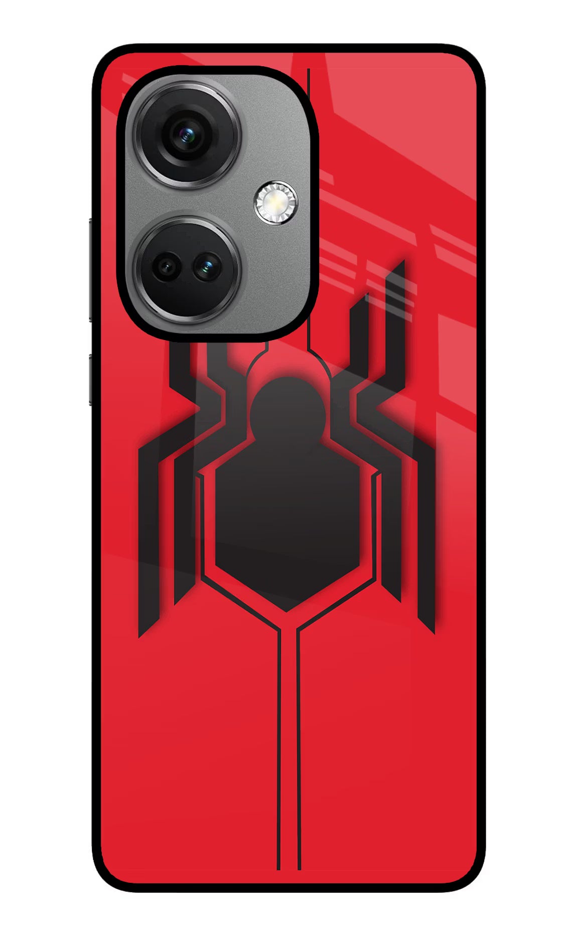 Spider OnePlus Nord CE 3 5G Glass Case Back Cover by Casekaro