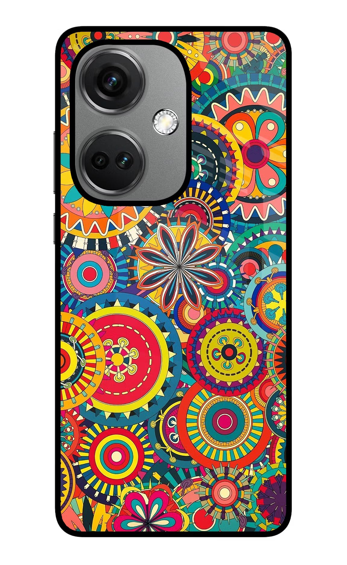 Gol Gol Art OnePlus Nord CE 3 5G Glass Case Back Cover by Casekaro