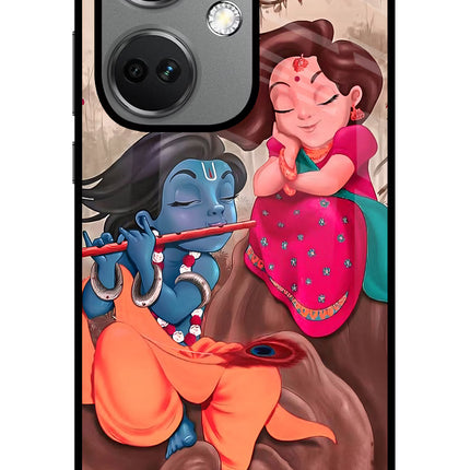 Radhe Krishna OnePlus Nord CE 3 5G Glass Case