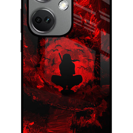 Itachi Uchiha OnePlus Nord CE 3 5G Glass Case Back Cover by Casekaro