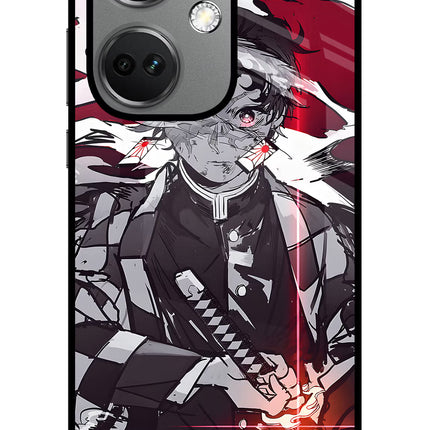 Demon Slayer's Vengeance OnePlus Nord CE 3 5G Glass Case Back Cover by Casekaro