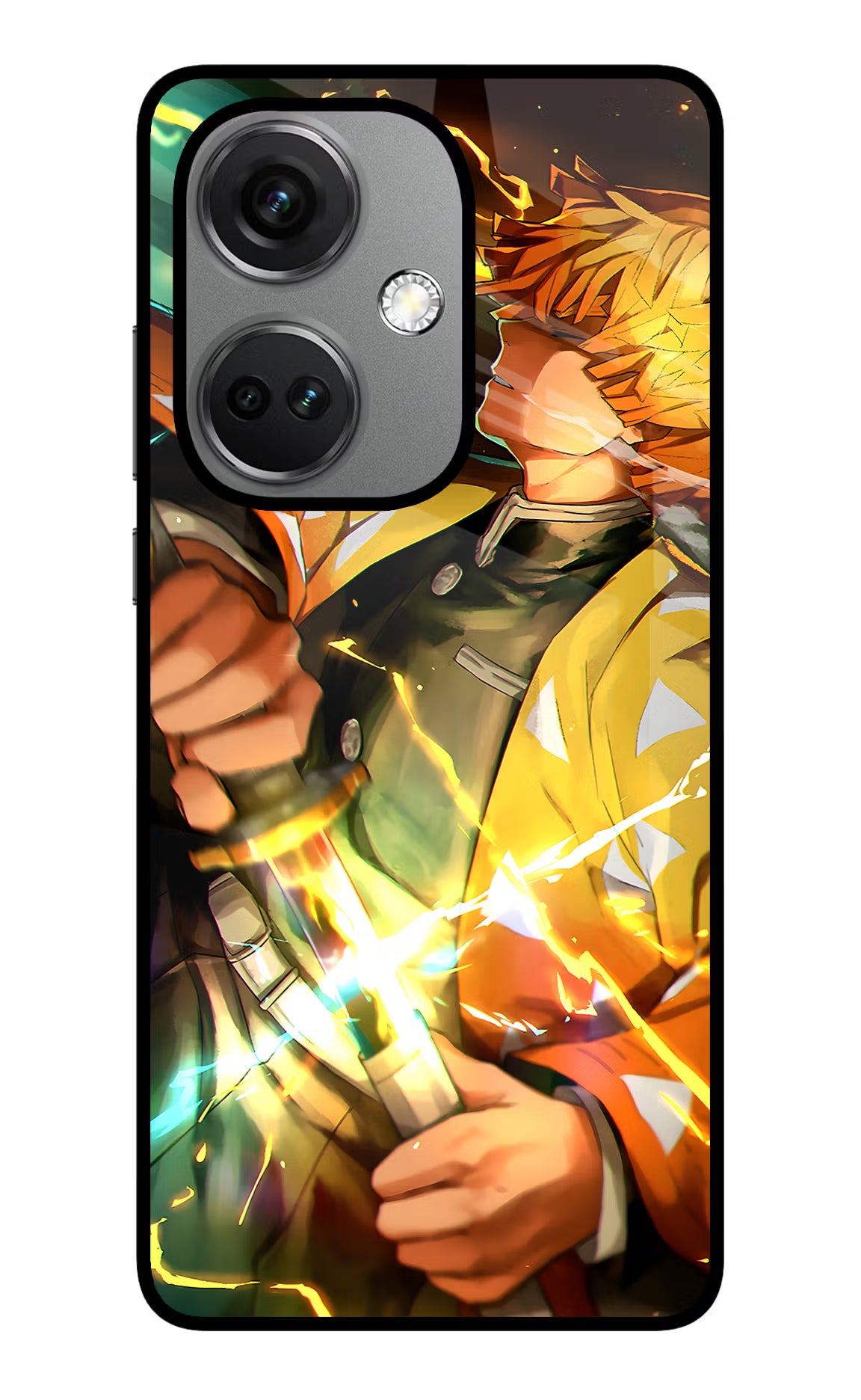 Demon Slayer OnePlus Nord CE 3 5G Glass Case Back Cover by Casekaro