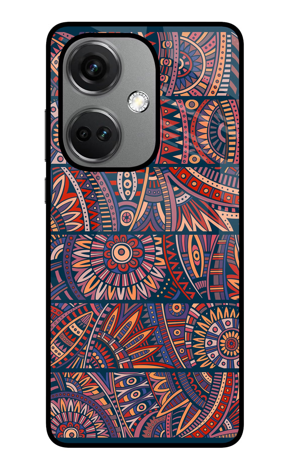 African Culture Design OnePlus Nord CE 3 5G Glass Case Back Cover by Casekaro