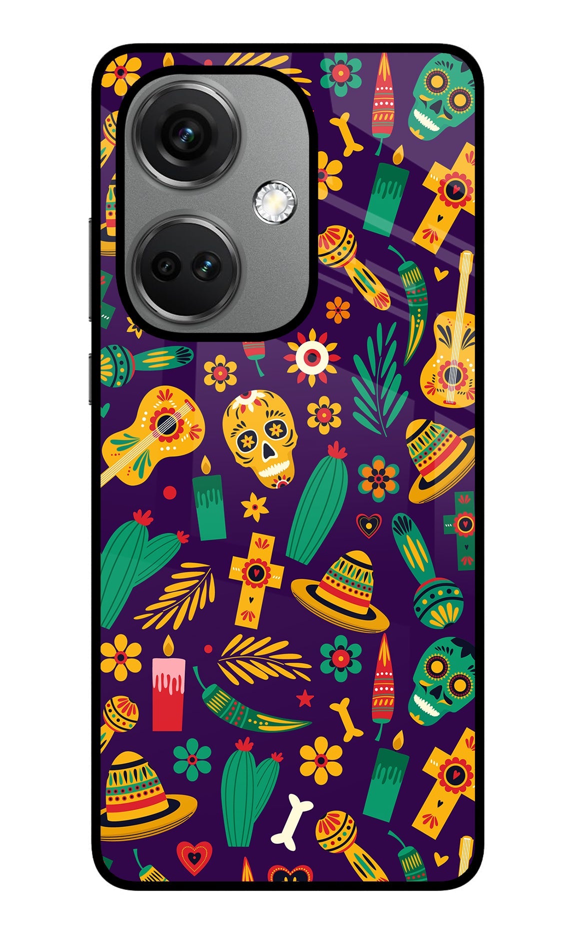 Mexican Artwork OnePlus Nord CE 3 5G Glass Case