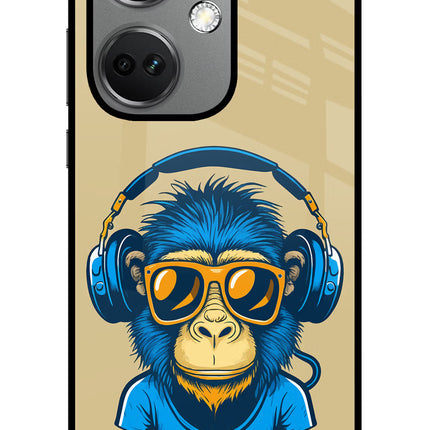 Monkey Headphone OnePlus Nord CE 3 5G Glass Case