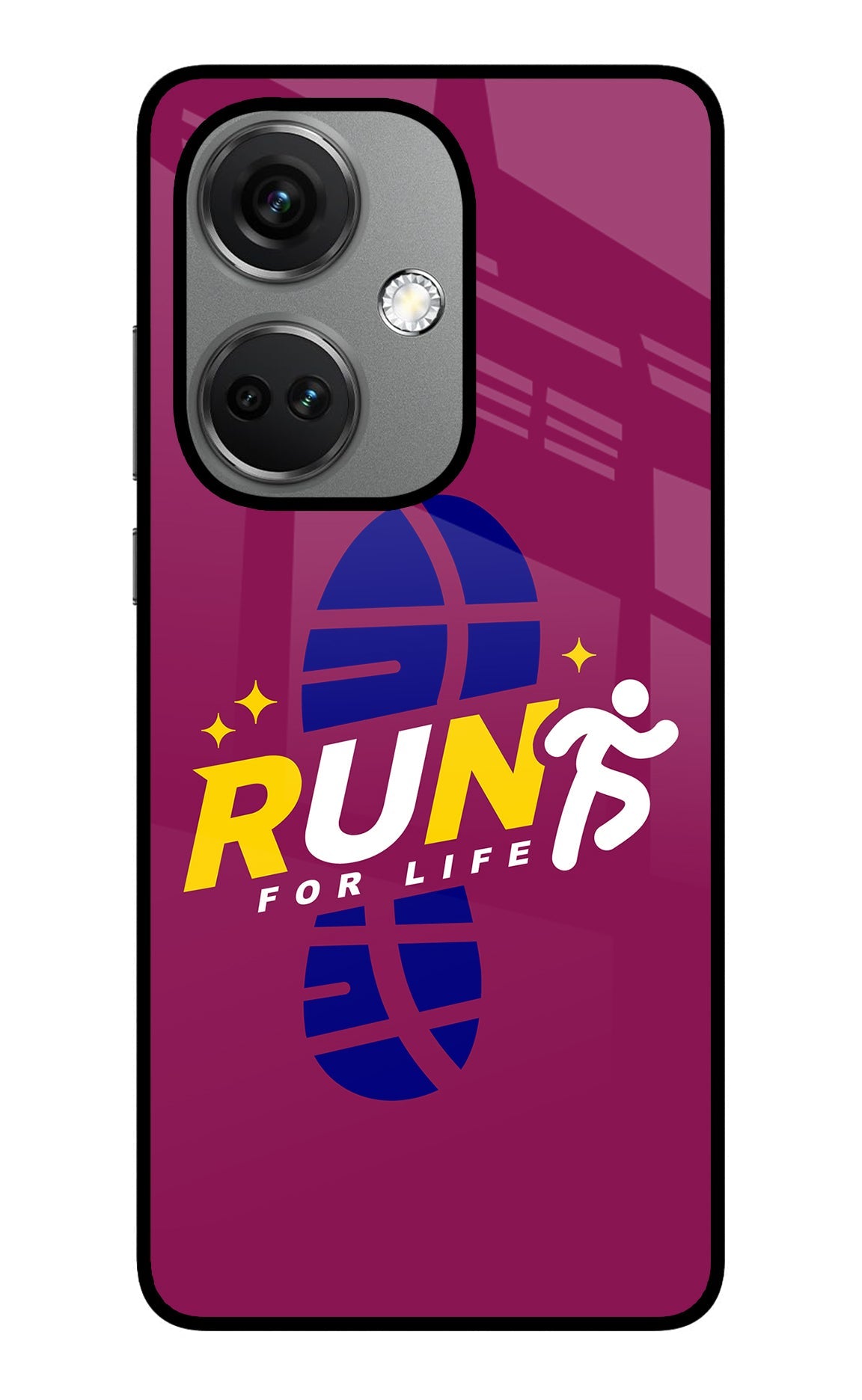 Run for Life OnePlus Nord CE 3 5G Back Cover