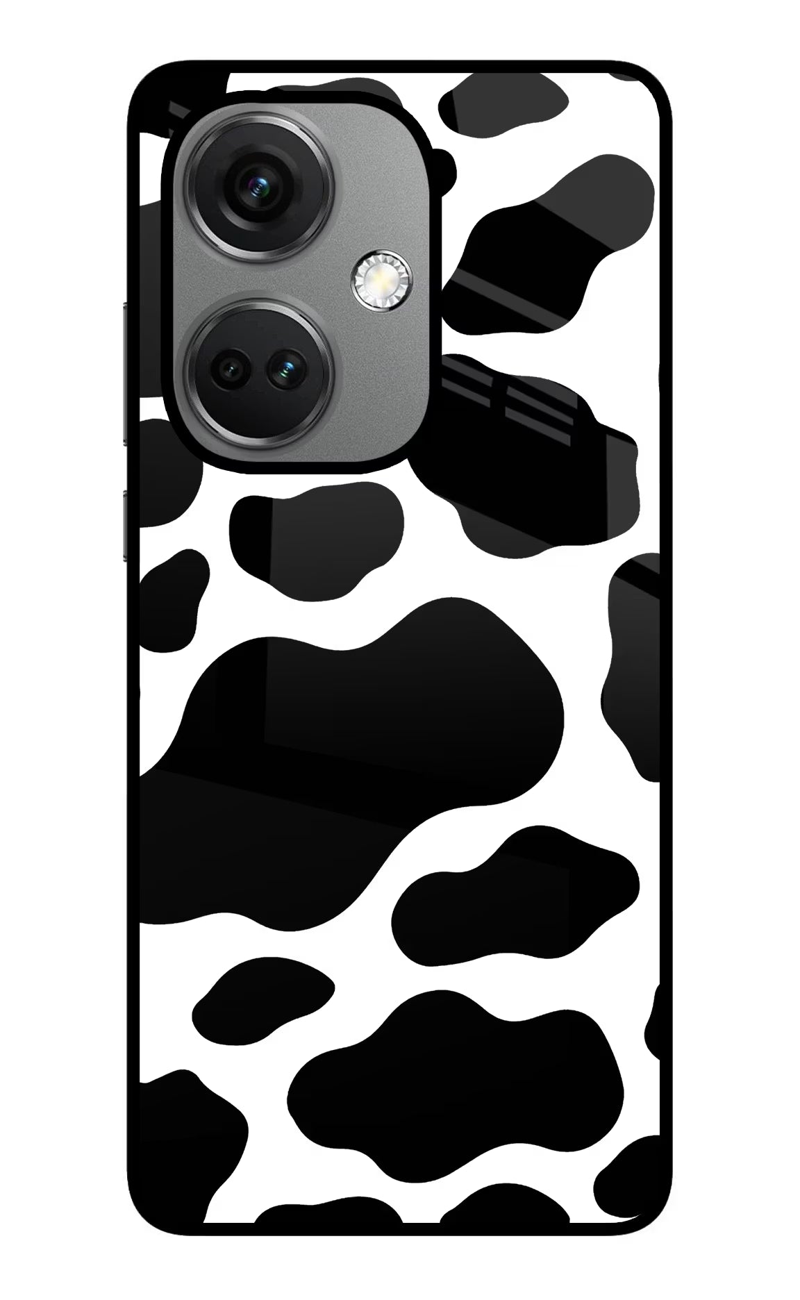 Cow Spots OnePlus Nord CE 3 5G Glass Case Back Cover by Casekaro