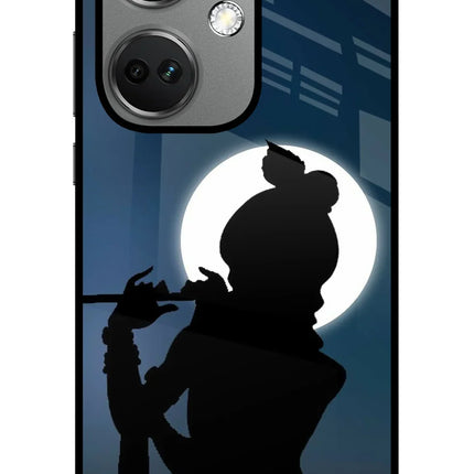 Shri Krishna Silhouette OnePlus Nord CE 3 5G Glass Case