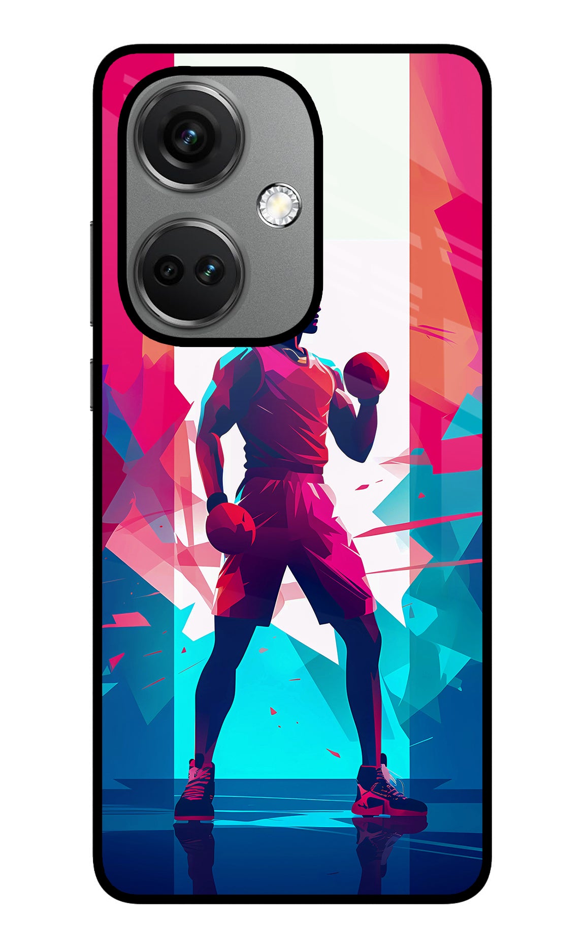 Champion Fighter (AI Generated) OnePlus Nord CE 3 5G Glass Case