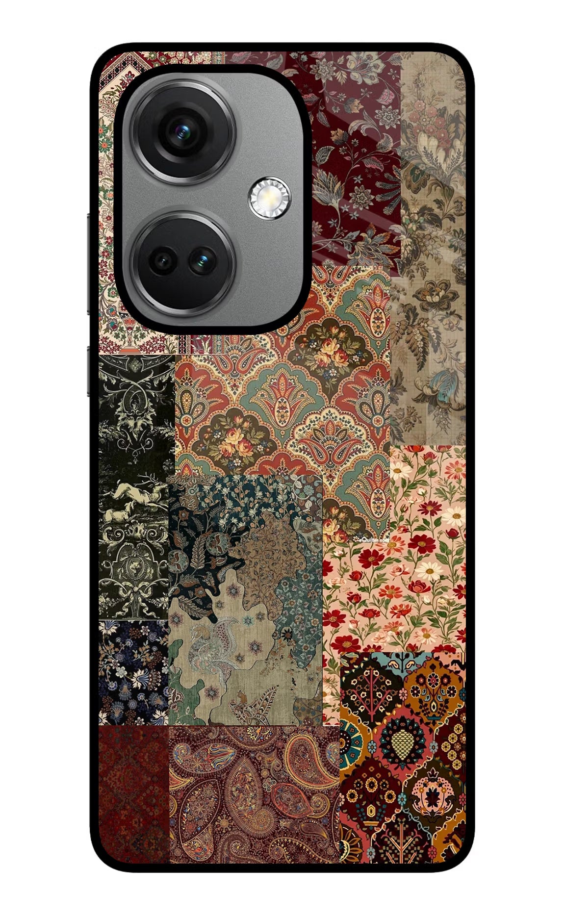 Desi Print OnePlus Nord CE 3 5G Glass Case Back Cover by Casekaro