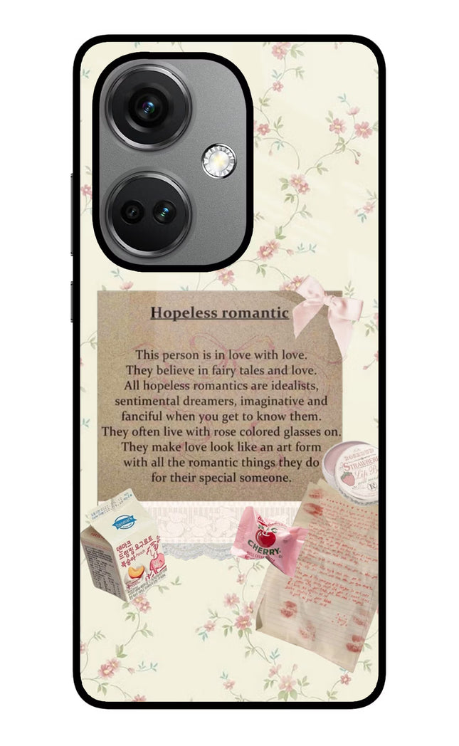 Hopeless Romantic OnePlus Nord CE 3 5G Glass Case