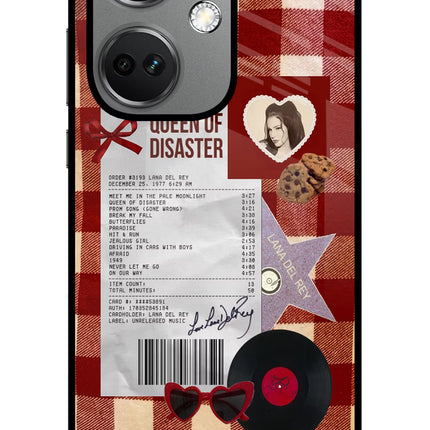 Queen of Disaster OnePlus Nord CE 3 5G Glass Case