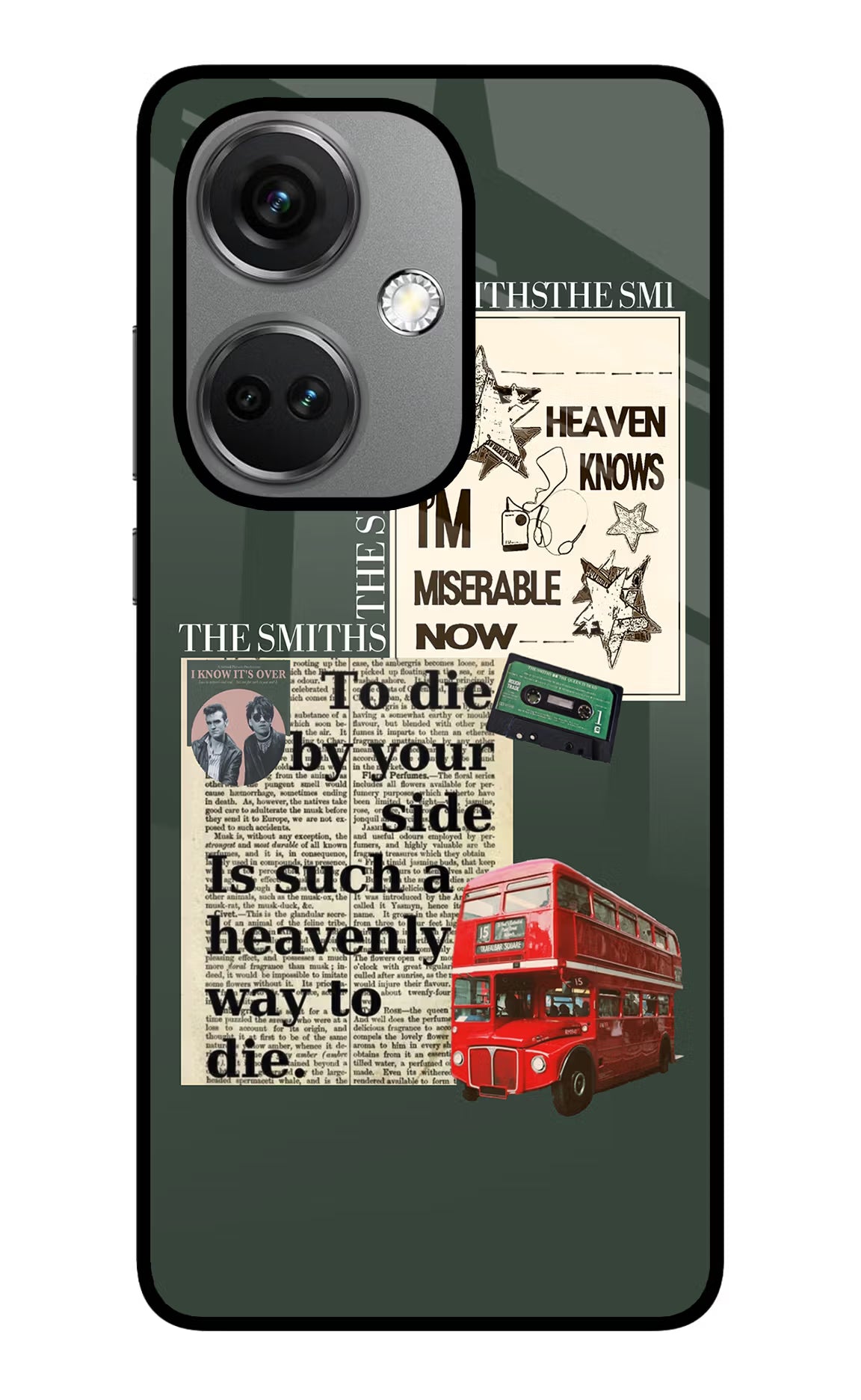 The Smiths OnePlus Nord CE 3 5G Glass Case Back Cover by Casekaro