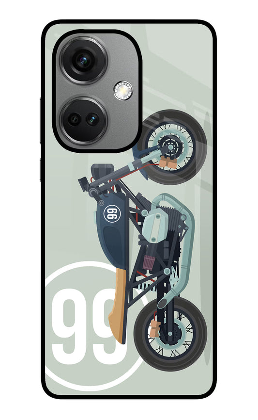 Classic Cafe Racer 99 OnePlus Nord CE 3 5G Glass Case
