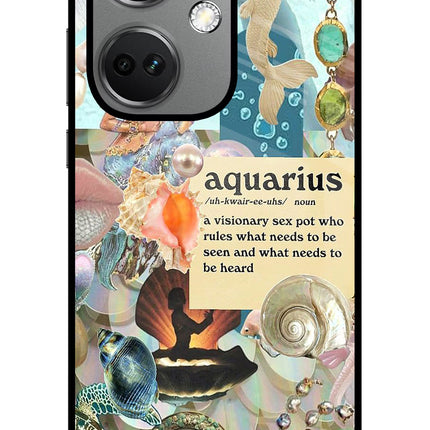 Aquarius Zodiac OnePlus Nord CE 3 5G Glass Case