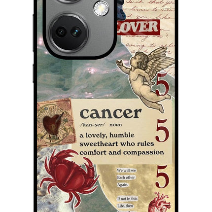 Cancer Zodiac OnePlus Nord CE 3 5G Glass Case