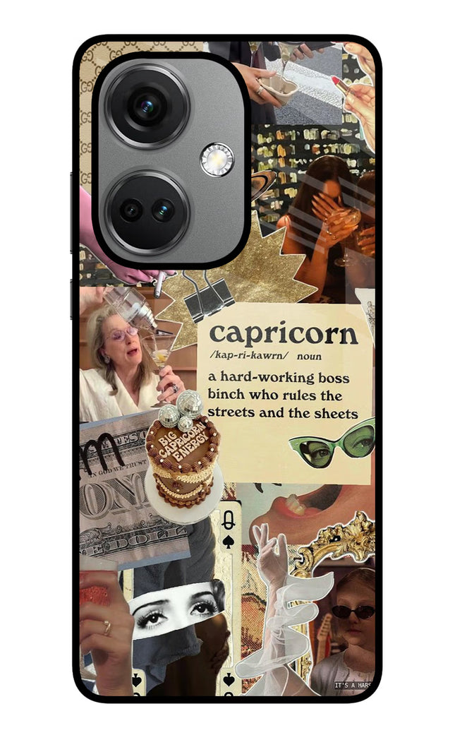 Capricorn Zodiac OnePlus Nord CE 3 5G Glass Case