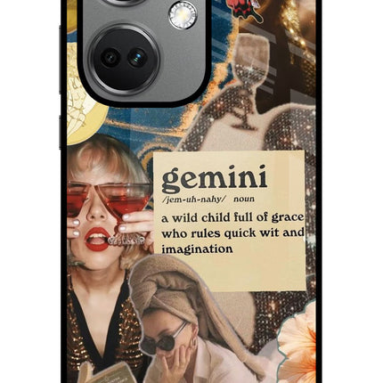 Gemini Zodiac OnePlus Nord CE 3 5G Glass Case