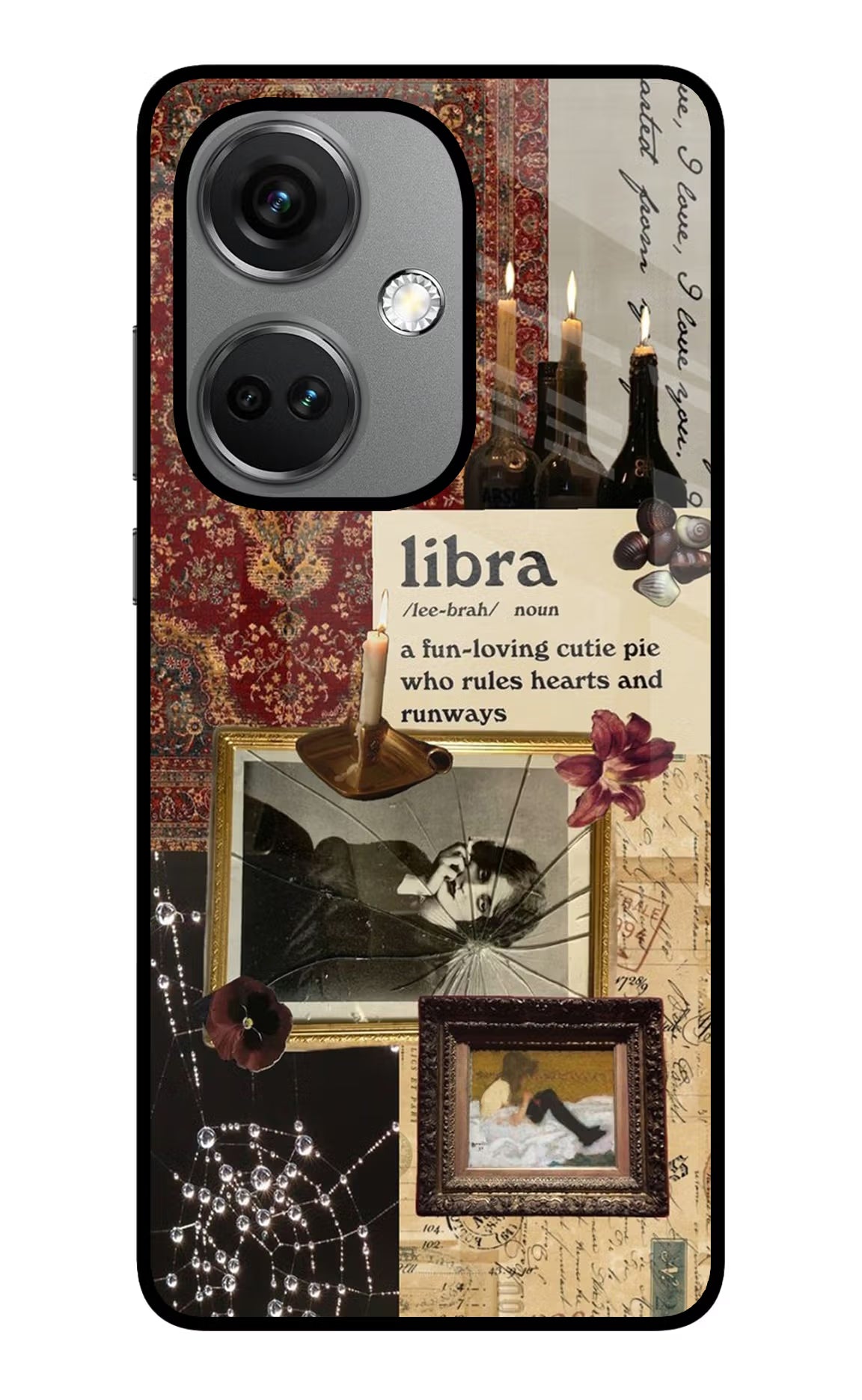 Libra Zodiac OnePlus Nord CE 3 5G Glass Case Back Cover by Casekaro