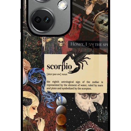 Scorpio Zodiac OnePlus Nord CE 3 5G Glass Case