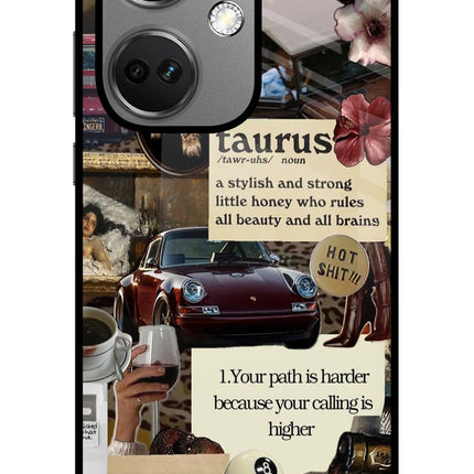 Taurus Zodiac OnePlus Nord CE 3 5G Glass Case