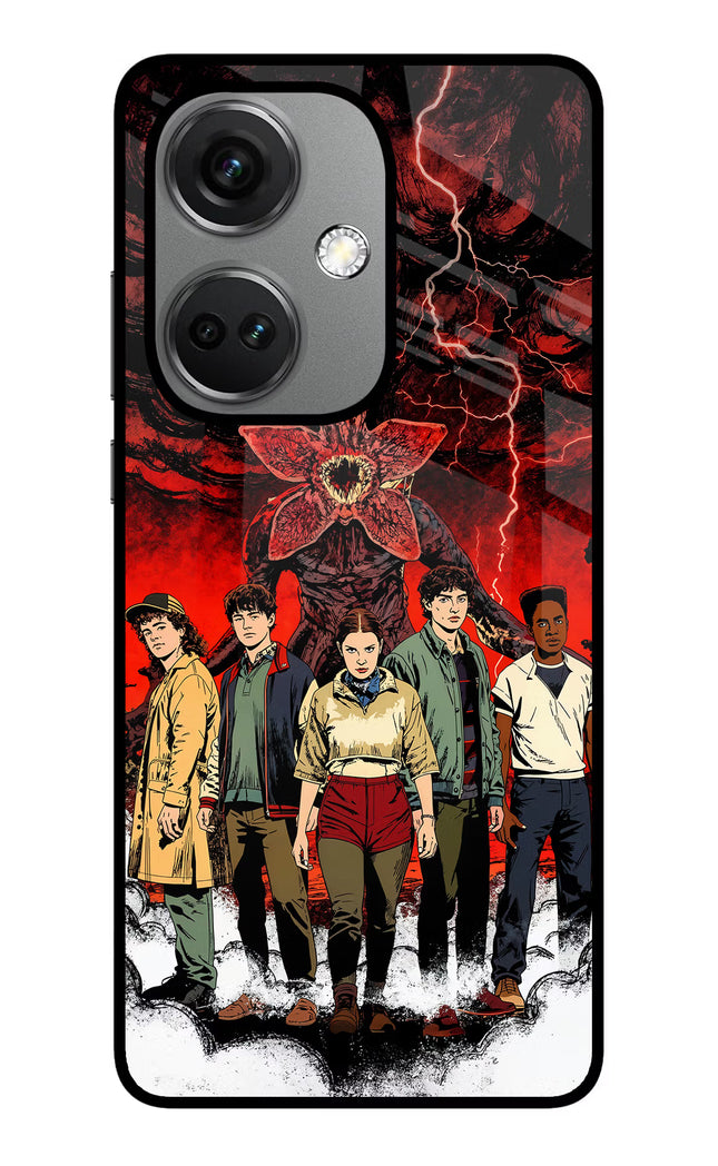 Ordinary Things Characters OnePlus Nord CE 3 5G Glass Case