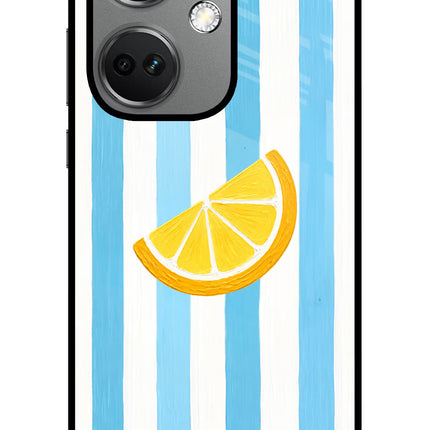 Summer Lemon OnePlus Nord CE 3 5G Glass Case