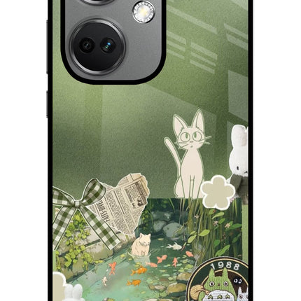 Aesthetic anime OnePlus Nord CE 3 5G Glass Case