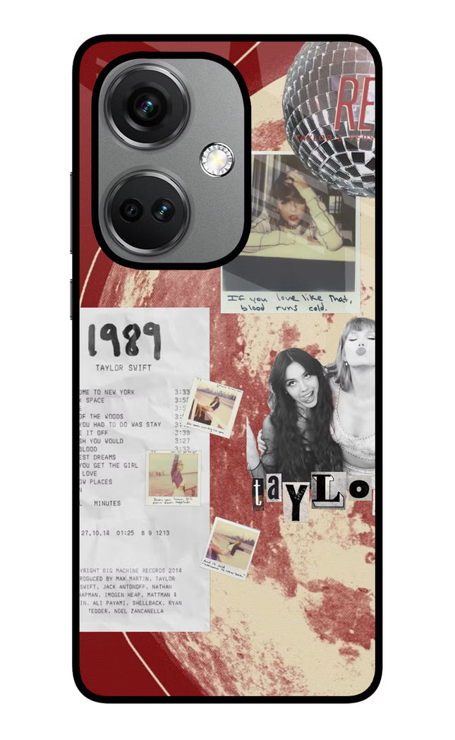 Taylor Swift OnePlus Nord CE 3 5G Glass Case