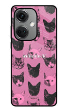 Pink Cats OnePlus Nord CE 3 5G Glass Case