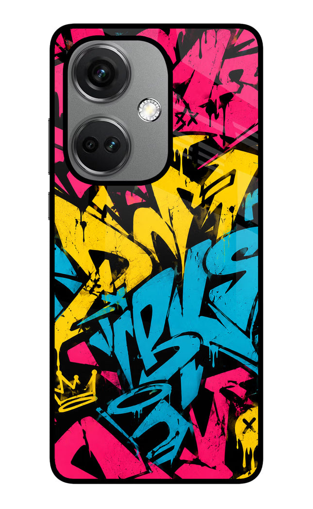 Graffiti Vibe OnePlus Nord CE 3 5G Glass Case
