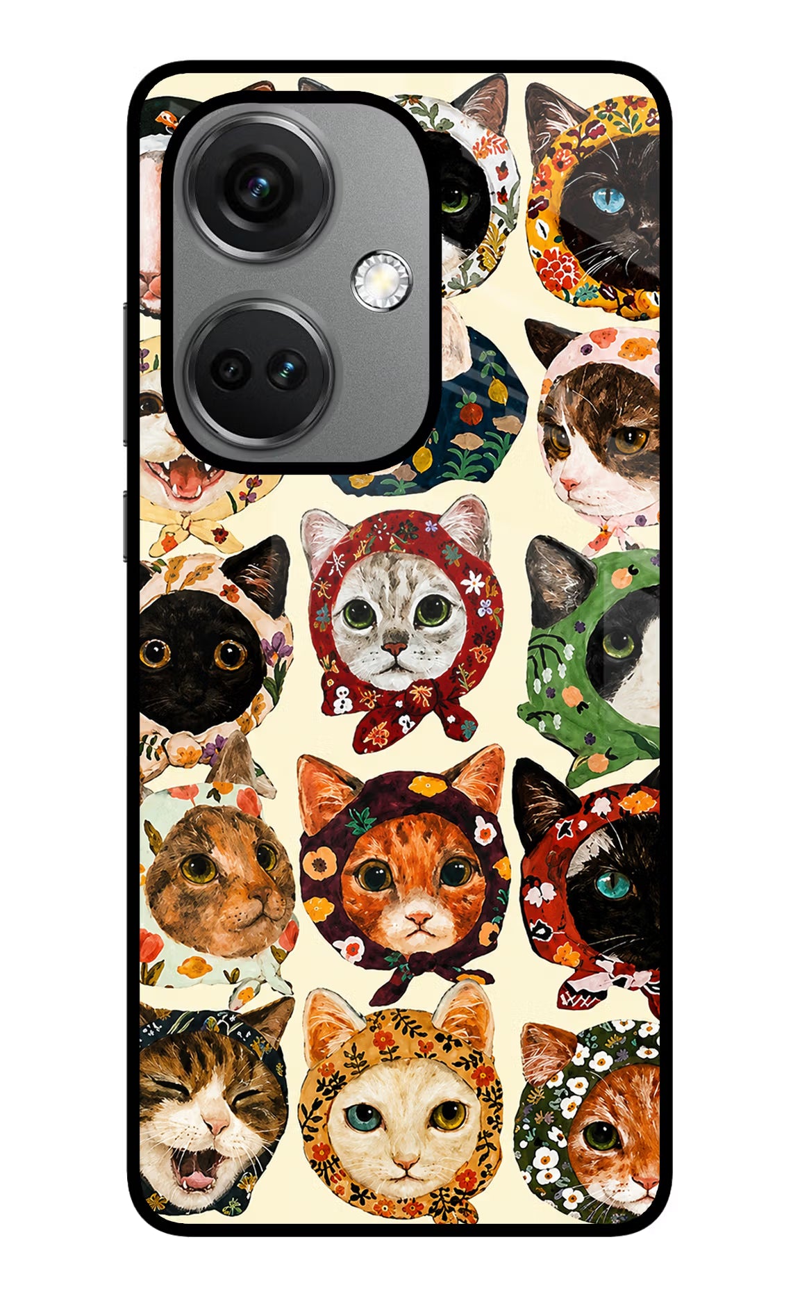Cool Cat OnePlus Nord CE 3 5G Glass Case