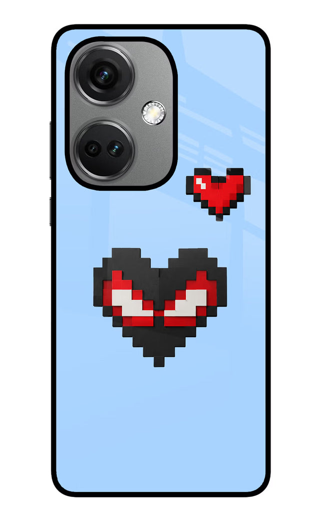 Peter Heart OnePlus Nord CE 3 5G Glass Case