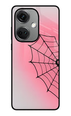 Pink Web OnePlus Nord CE 3 5G Glass Case