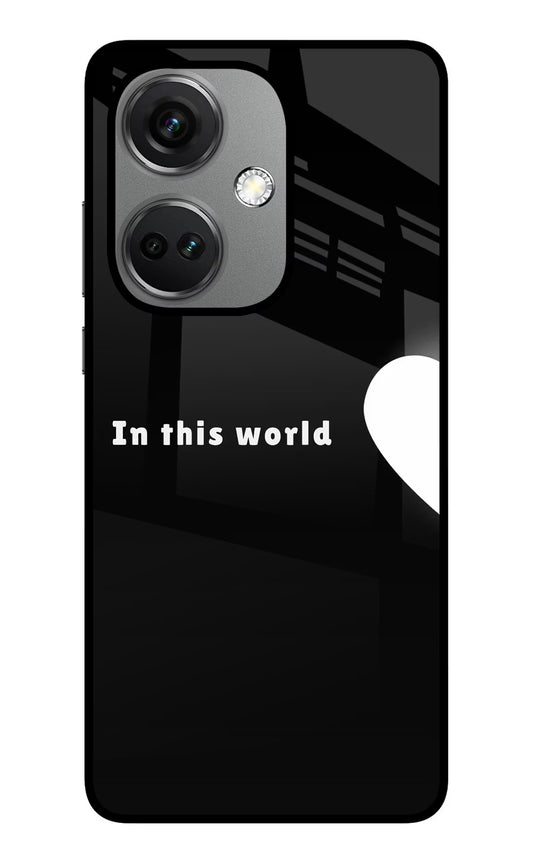 This World OnePlus Nord CE 3 5G Glass Case