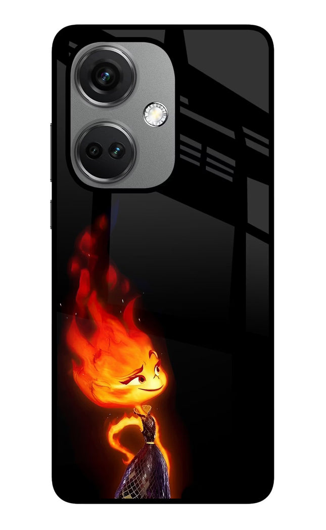 Ember Flame OnePlus Nord CE 3 5G Glass Case
