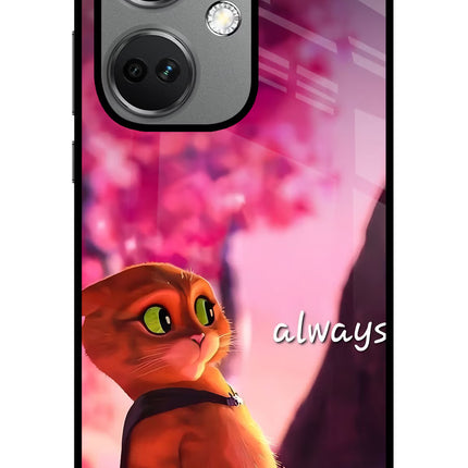 Always Cat OnePlus Nord CE 3 5G Glass Case