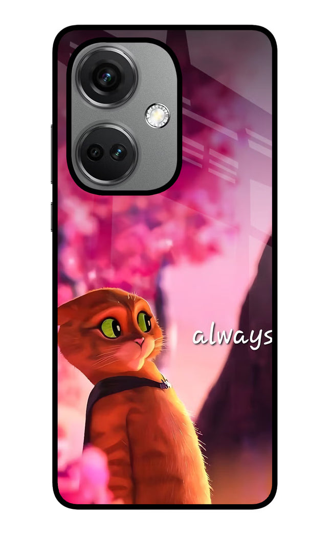 Always Cat OnePlus Nord CE 3 5G Glass Case