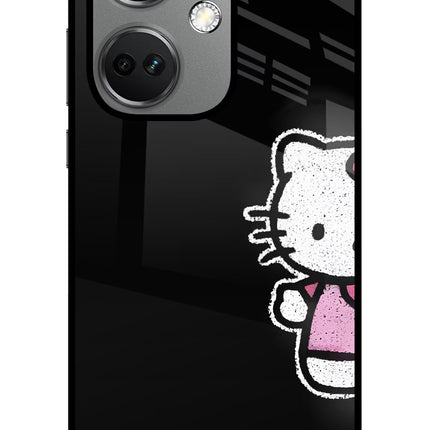 Kitty Charm OnePlus Nord CE 3 5G Glass Case