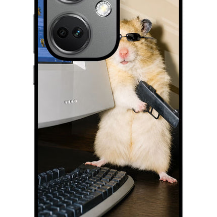 Hacker Hamster OnePlus Nord CE 3 5G Glass Case