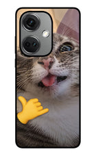 Silly Cat Call OnePlus Nord CE 3 5G Glass Case