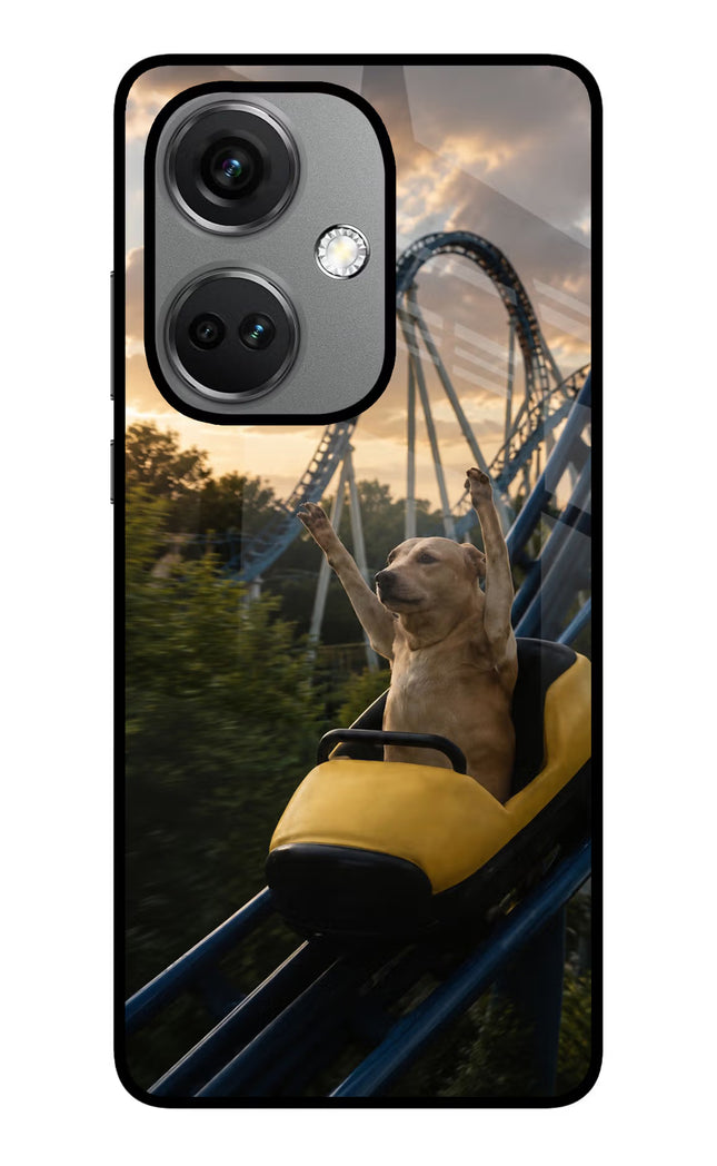Rollercoaster Dog OnePlus Nord CE 3 5G Glass Case