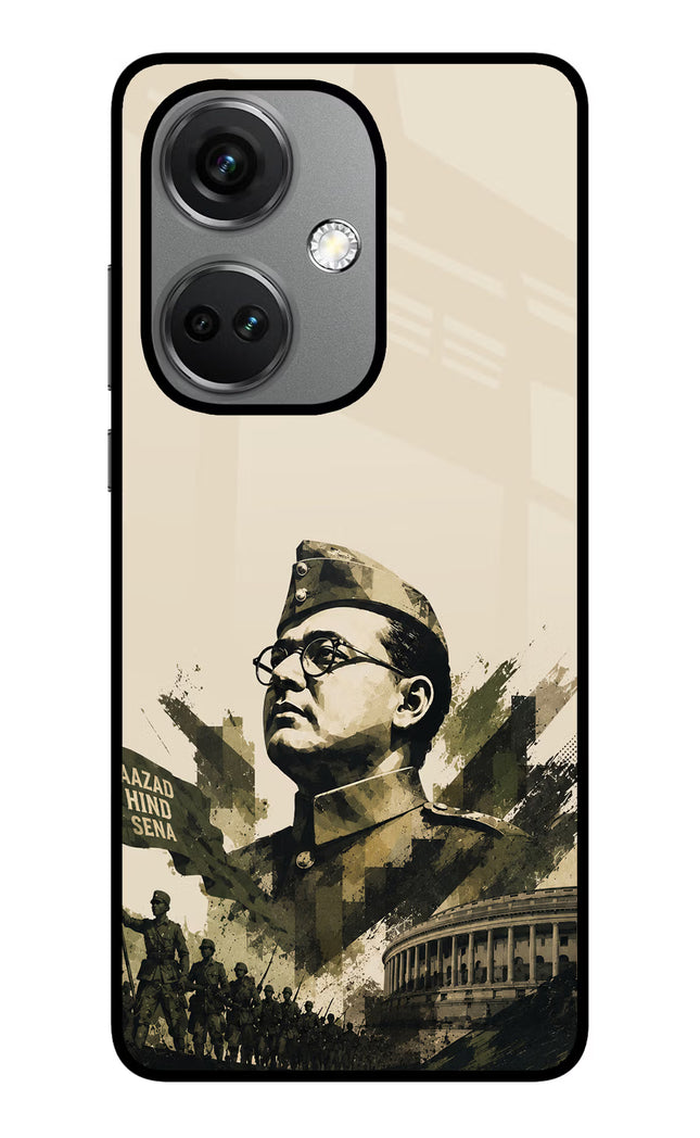 Netaji Rising OnePlus Nord CE 3 5G Glass Case