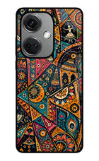 Folk Print OnePlus Nord CE 3 5G Glass Case