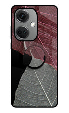 Leaf Pattern OnePlus Nord CE 3 5G Glass Case