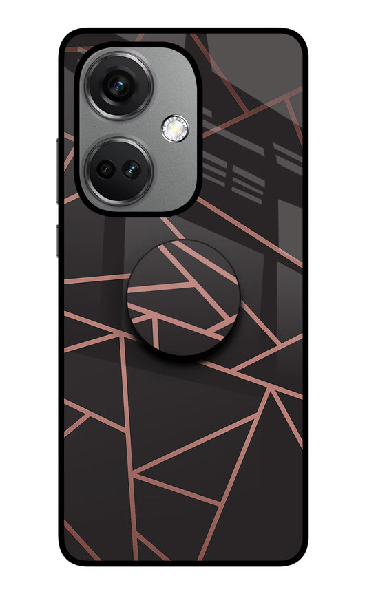 Geometric Pattern OnePlus Nord CE 3 5G Glass Case